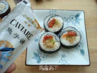 鱼子酱寿司的做法步骤：7