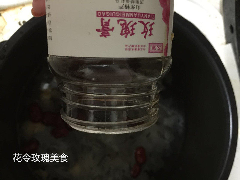 玫瑰银耳羹 满满胶原蛋白的做法步骤：5