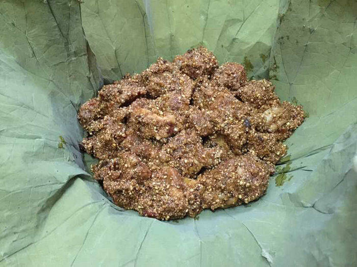 荷叶粉蒸排骨的做法步骤：12