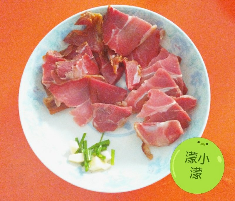 恩施土家特色腊肉。--进化论的做法步骤：2