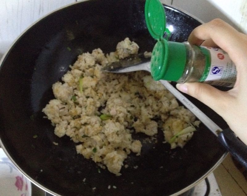 芋头炒饭的做法步骤：10