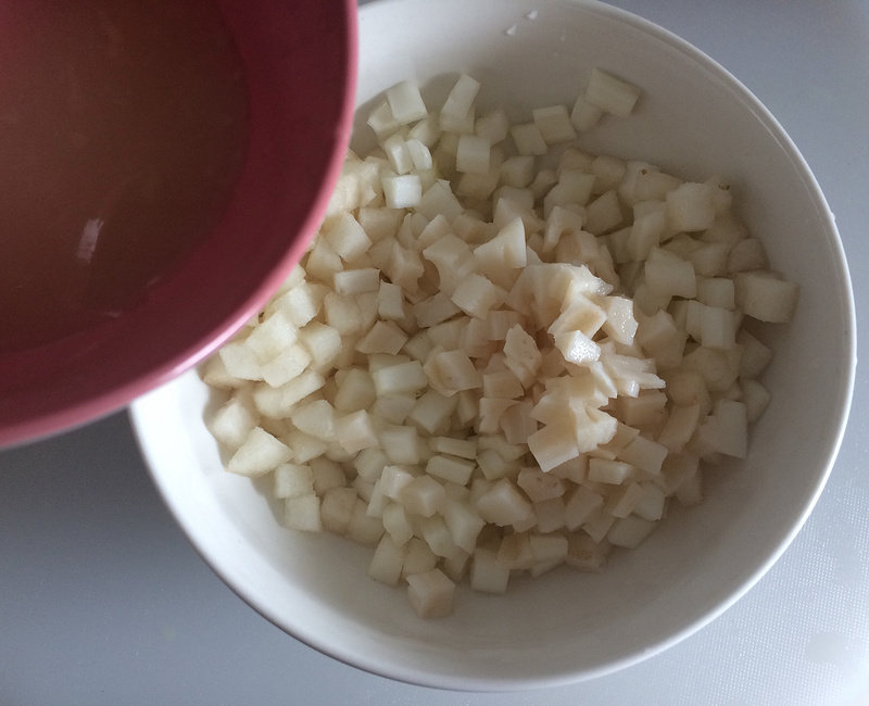 水晶白菜雪梨羹的做法步骤：7