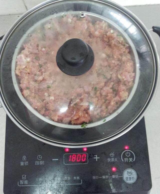 头一回自己做肉饼的做法步骤：6