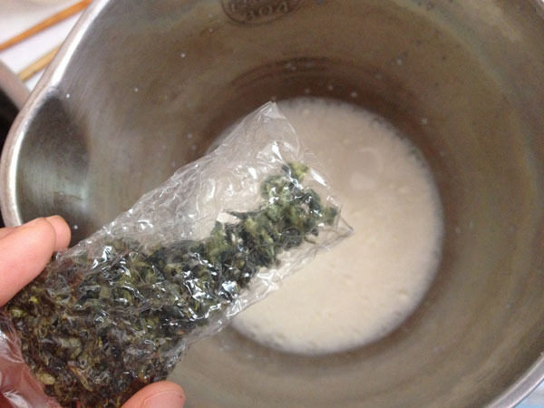 夏季甜品--奶茶香蜜豆的做法步骤：9