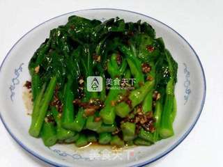 白灼菜心的做法_白灼菜心怎麼做_美鳳廚房的菜譜_美食天下