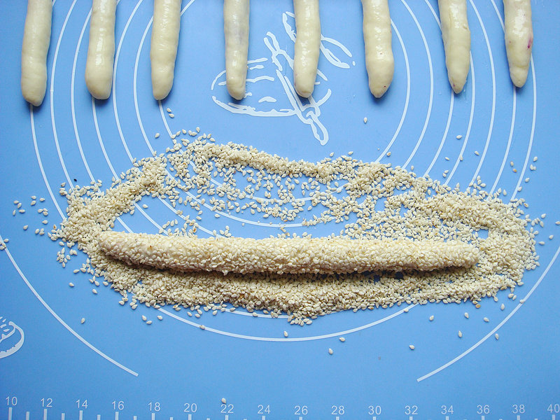 紫薯面包棒的做法步骤：15