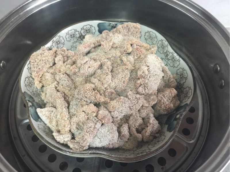 牛肉粉蒸的做法步骤：10