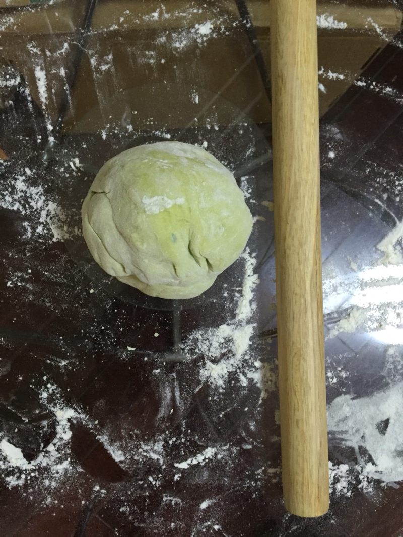 菠菜手擀面的做法步骤：10