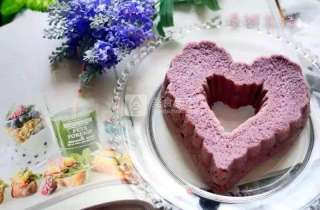 心心相印紫薯发糕的做法步骤：7