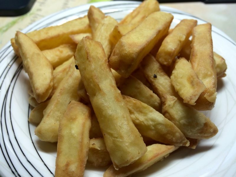 零食——外酥内软美味炸薯条的做法步骤：6