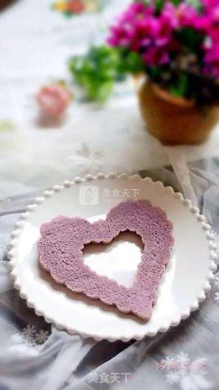 心心相印紫薯发糕的做法步骤：8