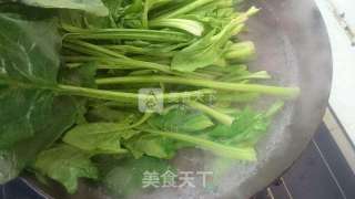 陈醋菠菜花生米的做法步骤：5