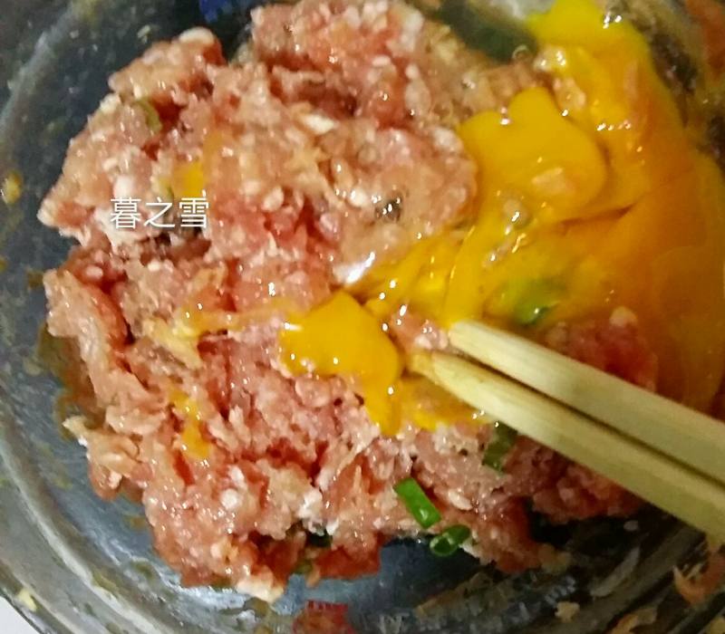 鲜肉馄钝的做法步骤：3