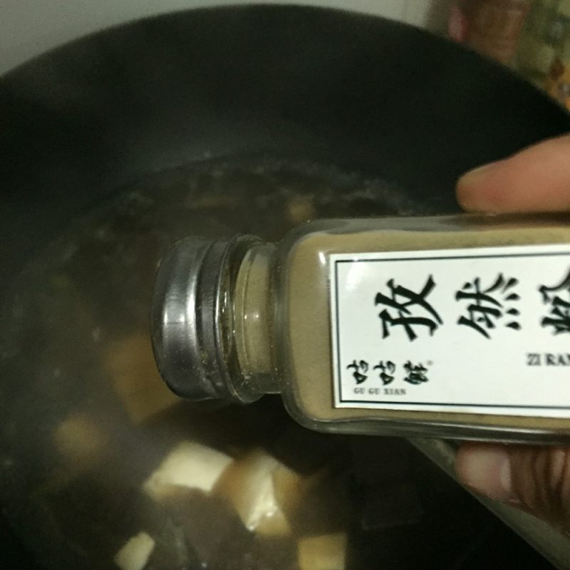 豆腐牛血汤的做法步骤：6