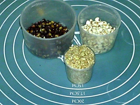 糙米红豆薏仁浆的做法步骤：1