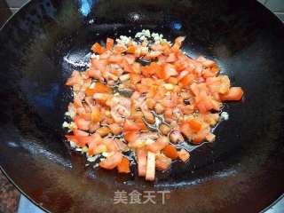 番茄水煮肉的做法步骤：4