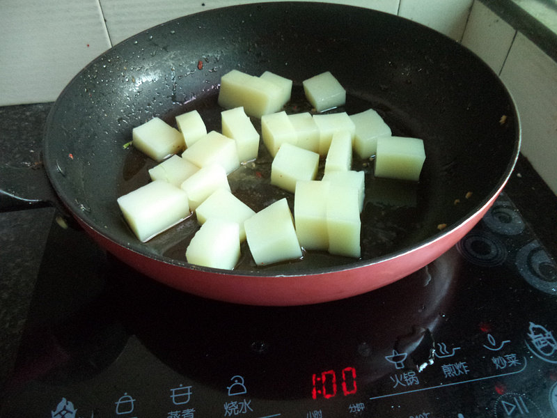 肉末米豆腐----大喜大牛肉调味料版的做法步骤：4