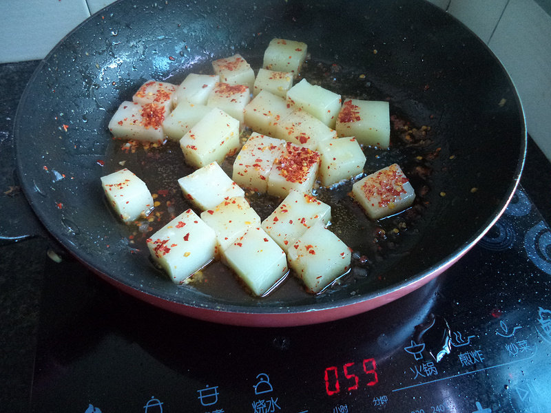 肉末米豆腐----大喜大牛肉调味料版的做法步骤：6