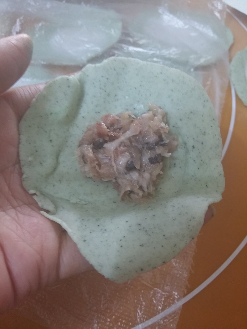 翡翠白菜饺的做法步骤：14