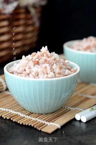 巴马红糙米饭的做法步骤：5