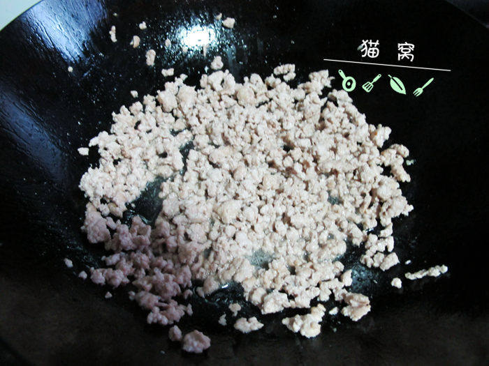 荠菜瘦肉粥的做法步骤：7