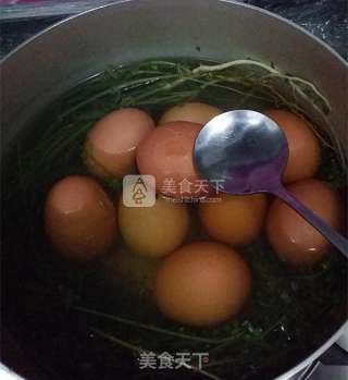 荠菜花煮鸡蛋的做法步骤：6