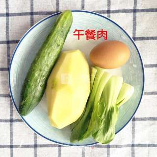 黄金蔬菜疙瘩汤的做法步骤：1