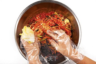 韩国泡菜/辣白菜的做法步骤：16