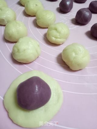 紫薯豆沙酥的做法步骤：7