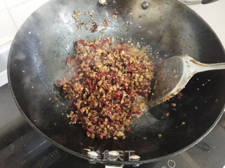 超级下饭的辣椒酱——肉末辣椒酱的做法步骤：12