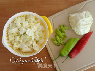 【山西】圆白菜腌菜的做法步骤：2