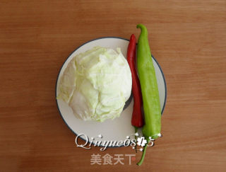 【山西】圆白菜腌菜的做法步骤：1