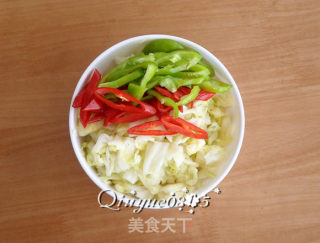 【山西】圆白菜腌菜的做法步骤：4