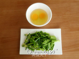 【河北】韭菜花炒鸡蛋的做法步骤：2