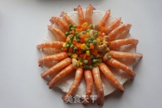 【天津】金玉满堂富贵虾的做法步骤：7