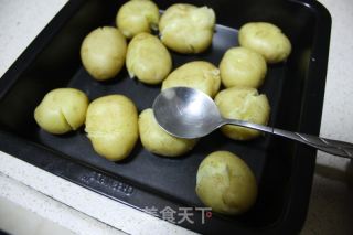 超简单易做香烤小土豆的做法步骤：4