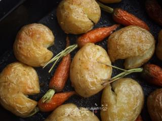 超简单易做香烤小土豆的做法步骤：8