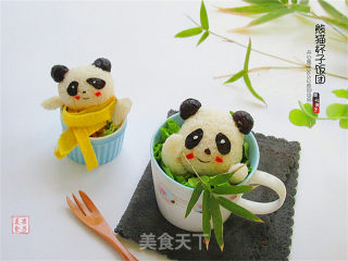 熊猫杯子儿童餐的做法步骤：13