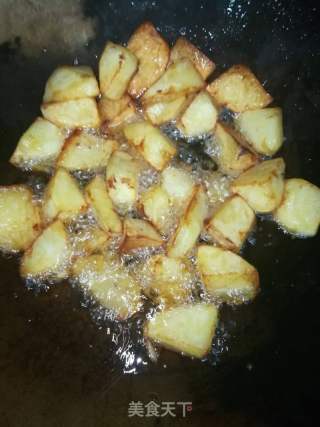 香辣孜然土豆的做法步骤：6