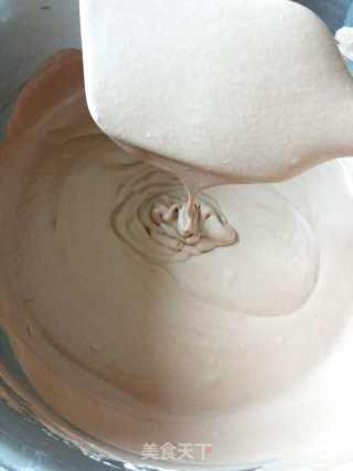 FLUFF棉花糖巧克力镜面慕斯蛋糕的做法步骤：8