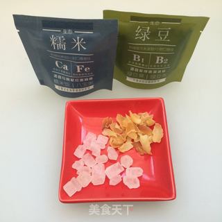 绿豆冰糖粥的做法步骤：1