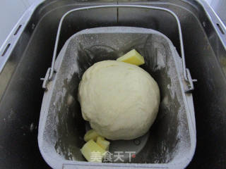 南瓜浓汤面包的做法步骤：3