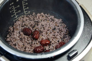 黑米红枣饭的做法步骤：6