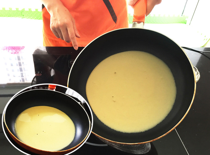 活力早餐五彩荞面卷饼的做法步骤：8