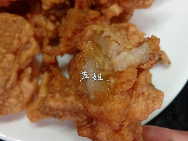 小酥肉的做法步骤：1