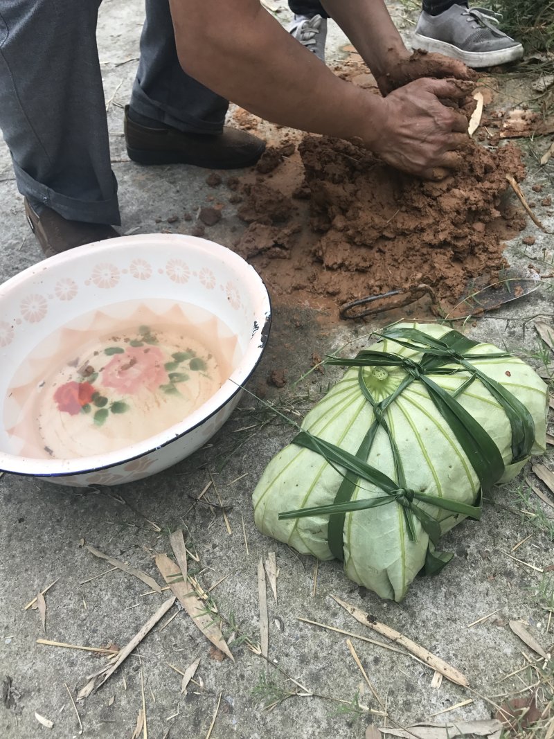 乡间版叫花鸡的做法步骤：4