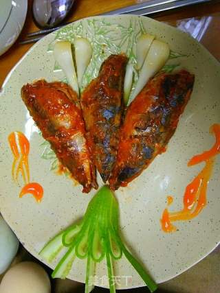 番茄汁沙丁鱼的做法步骤：5