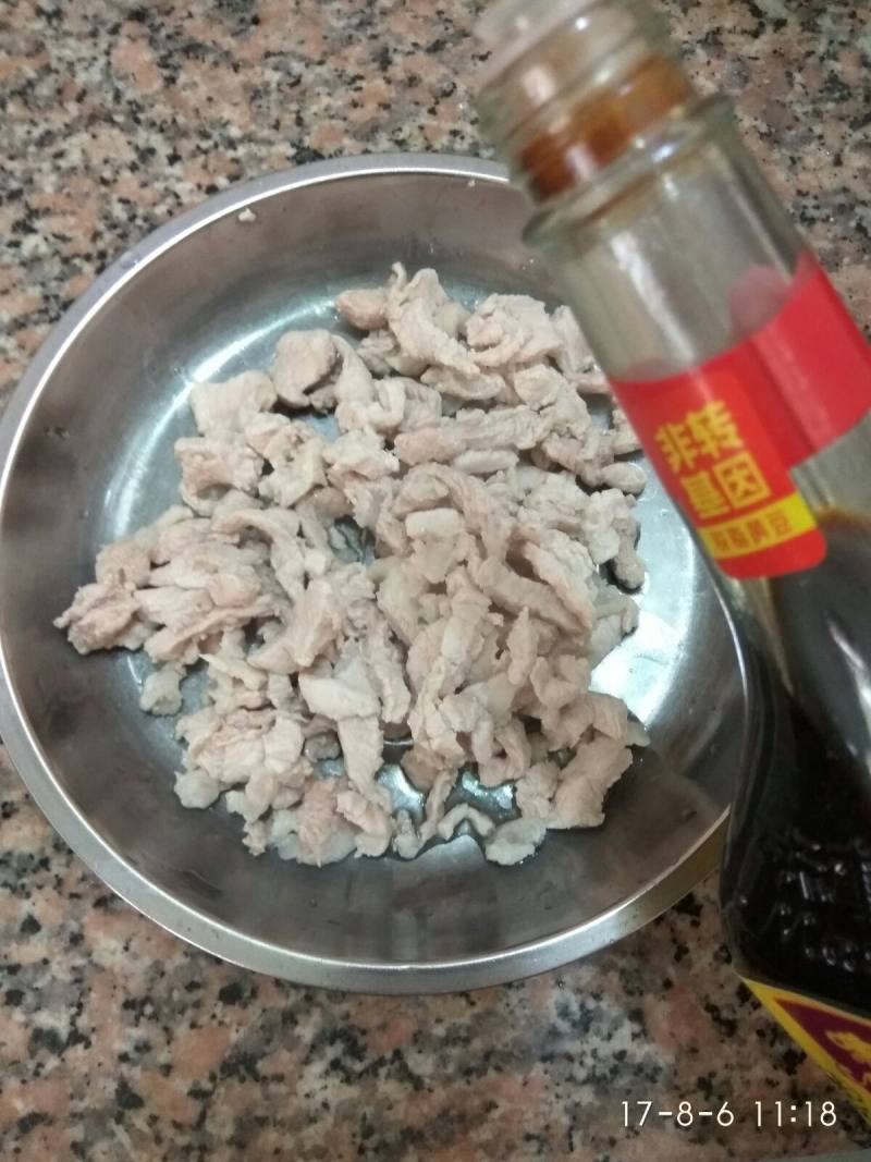 肉丝豆腐的做法步骤：12