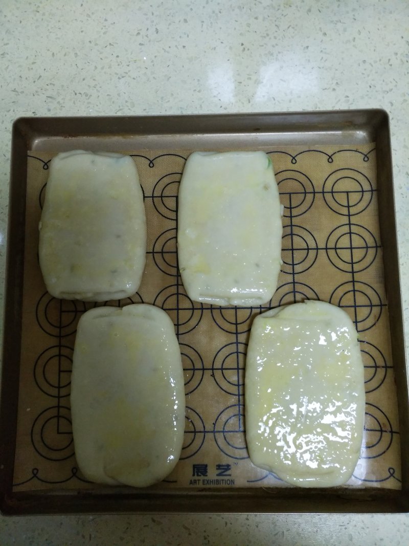 椒盐油酥饼的做法步骤：14