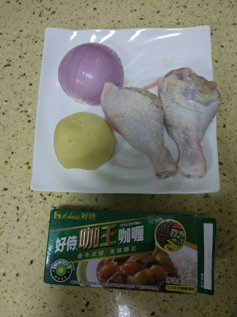 咖喱鸡肉的做法步骤：1